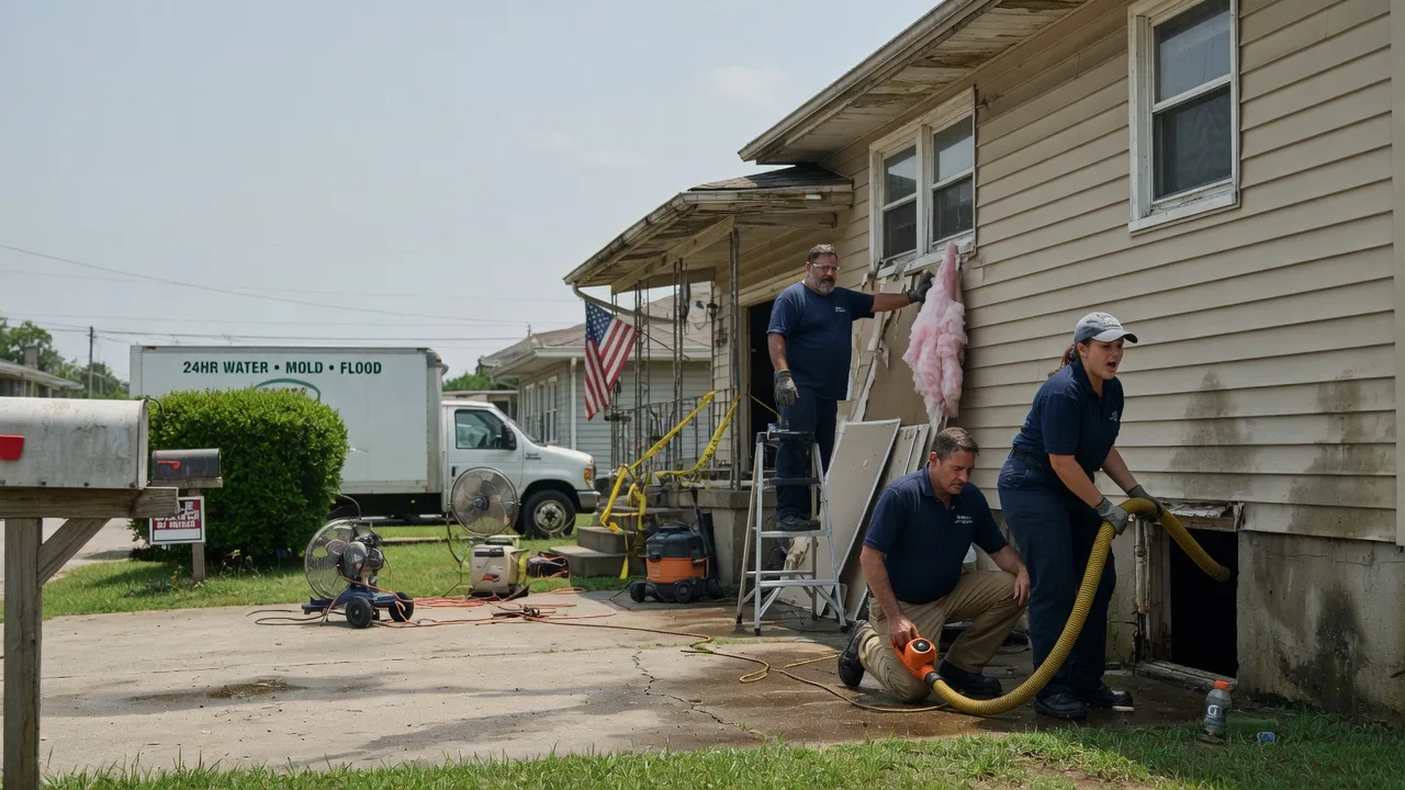 Water Damage Repair in Walsh, IL near me